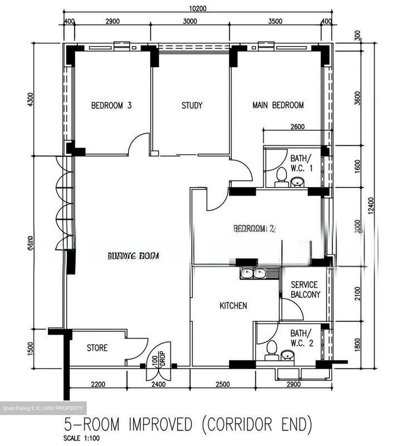 Blk 747 Pasir Ris Street 71 (Pasir Ris), HDB 5 Rooms #524893521